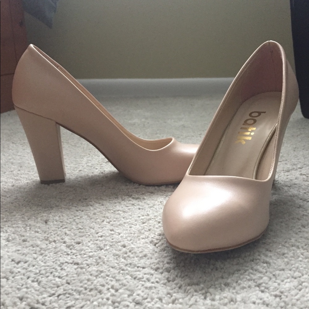 European Beige Heels